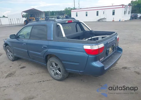 2006 Subaru Baja Turbo from USA, damaged, VIN 4S4BT63C465104023